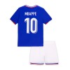 Maillot de Supporter France Mbappé 10 Domicile Euro 2024 Pour Enfant